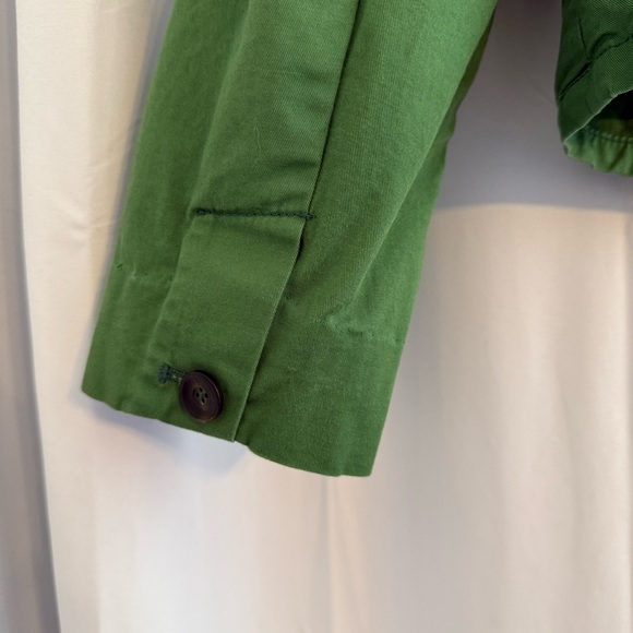 Daughters of the Liberation Blazer Jacket Green Cotton Womens 8 - Picture 9 of 13